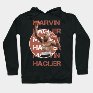 marvin hagler punch Hoodie